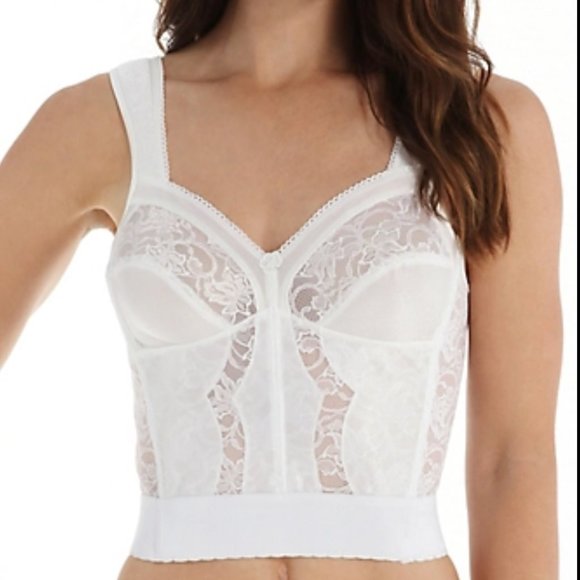 Carnival Full Figure Wide Strap Longline Bra Bustier Bullet Bra Style #730 NEW - Picture 8 of 9